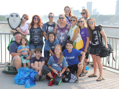 Group at Niagara Falls | Mission Adventures: Buffalo